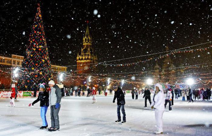 kur švęsti naujus metus Maskvoje
