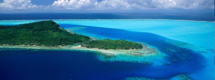 didžiausios Ramiojo vandenyno salos